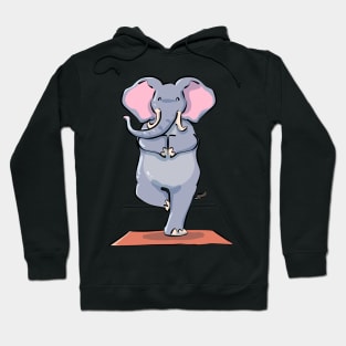 Yoga Spiritual Elephant Pet Owners Hoodie